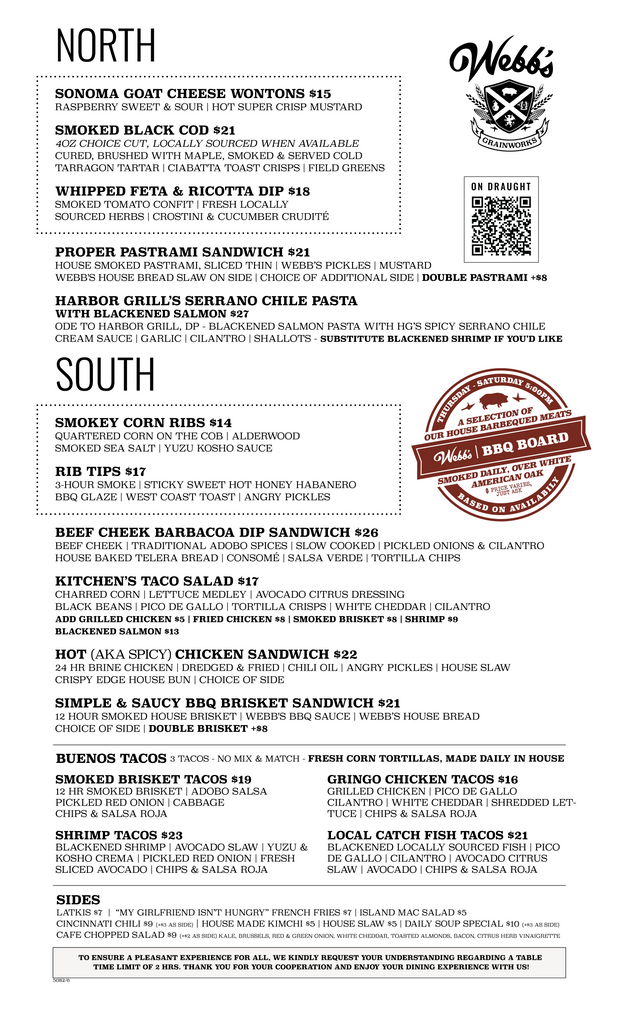 COOKERY – Webb's Grainworks