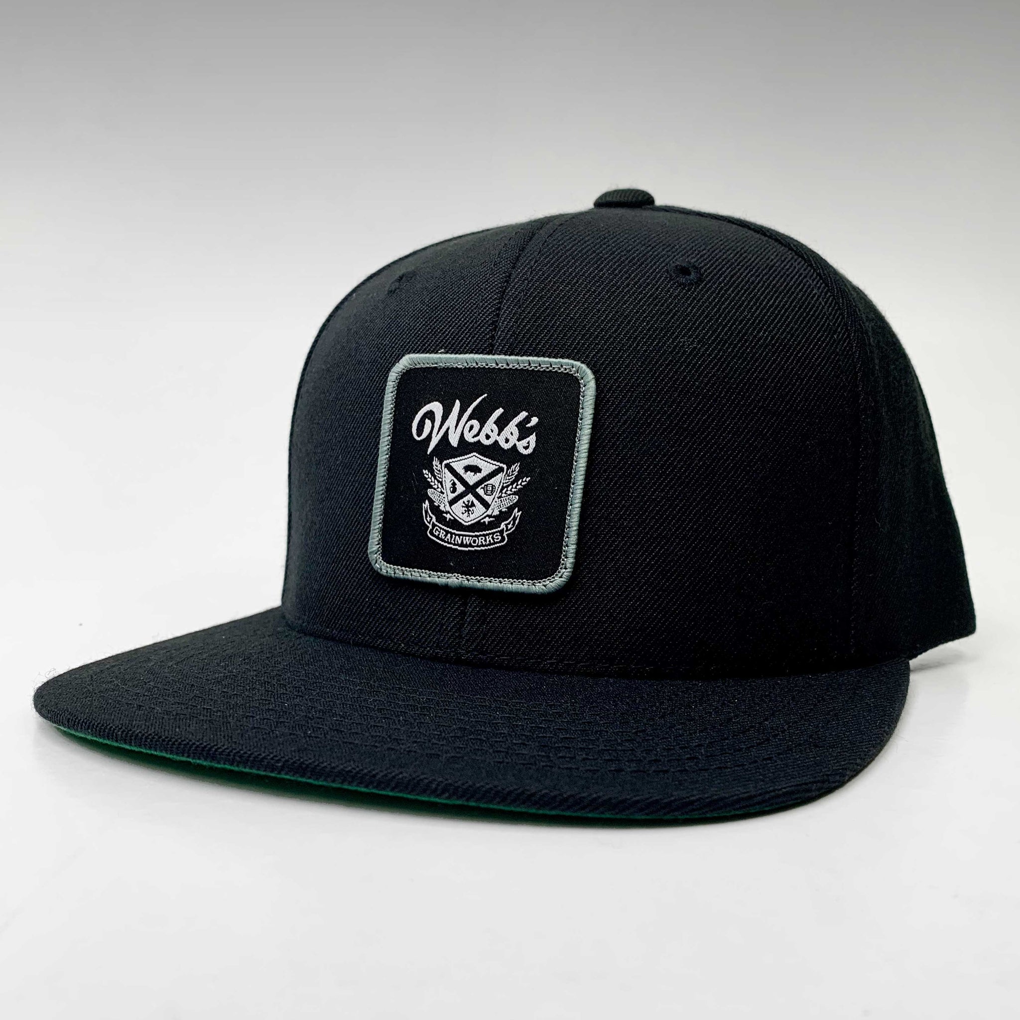 JERE CLASSIC SNAPBACK HAT | STRUCTURED BLACK – Webb's Grainworks