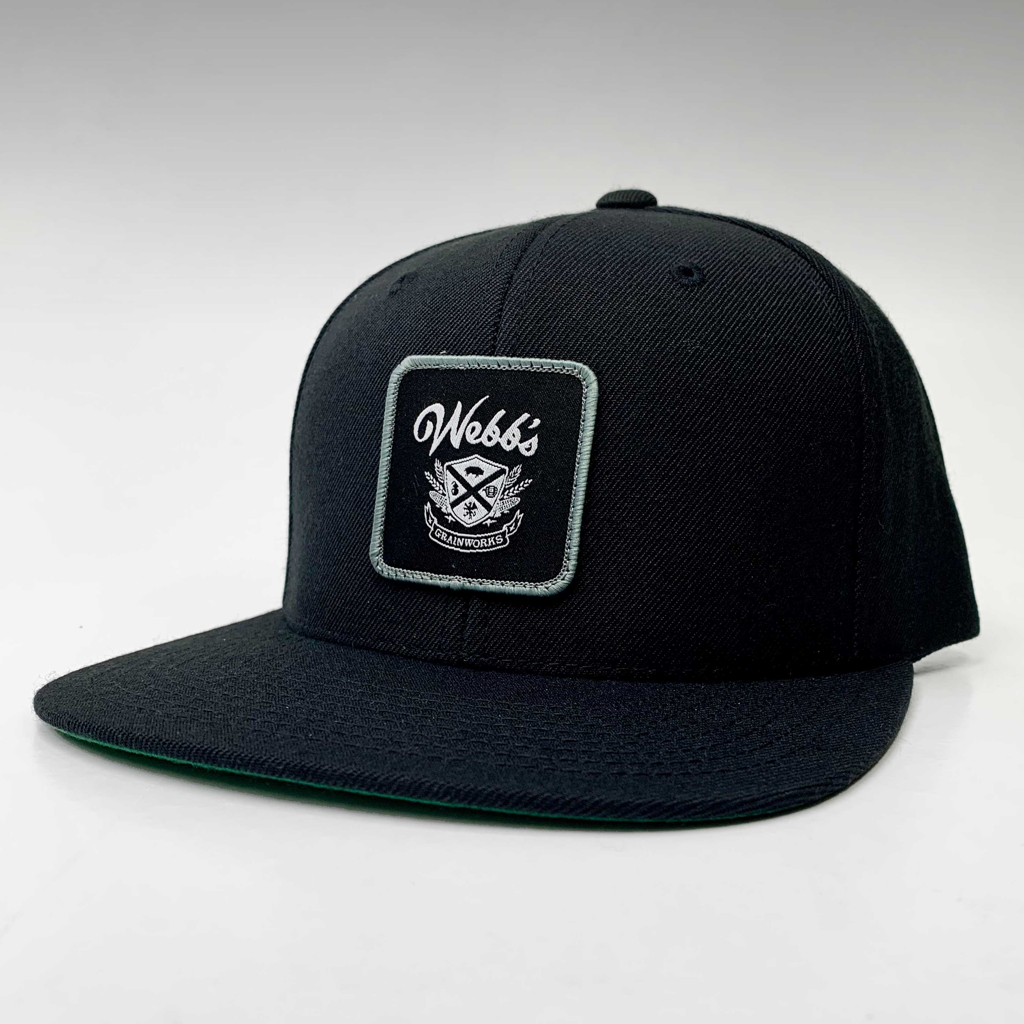 JERE CLASSIC SNAPBACK HAT | STRUCTURED BLACK – Webb's