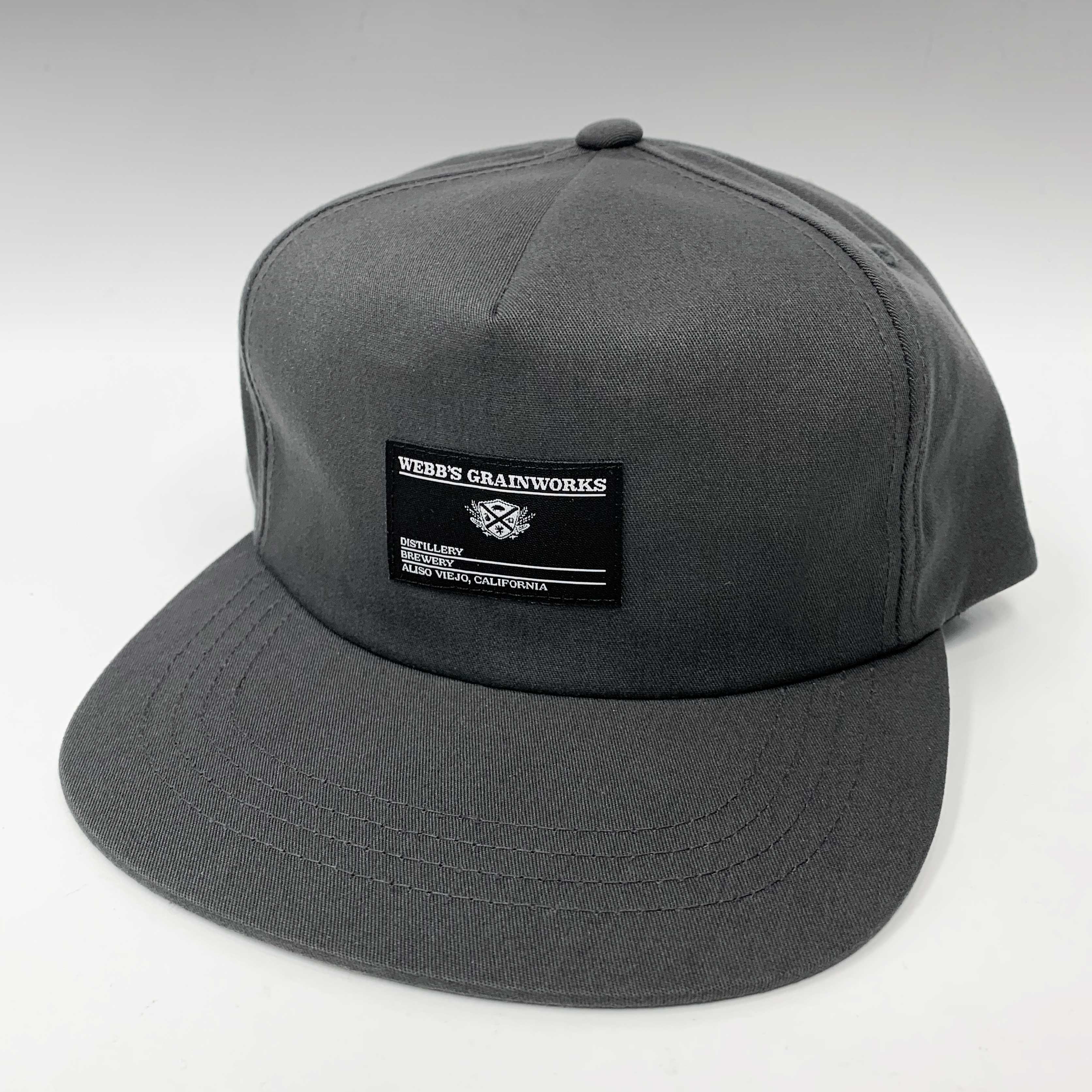 MIL SNAPBACK HAT | LIGHT STRUCTURE CHARCOAL – Webb's Grainworks