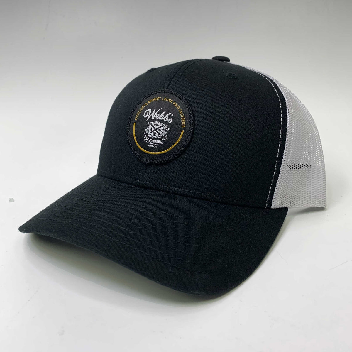 QUACK TRUCKER HAT | STRUCTURED B&W – Webb's Grainworks